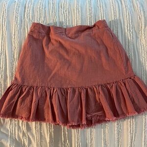 Francesca’s mini skirt